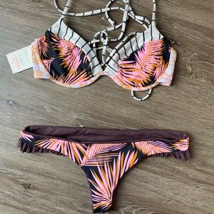 Maaji Matching Caruba Set, Top & Cheeky Bottom